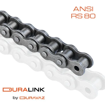 Roller chain Duralink RS 80 satu lajur